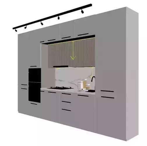 Perfect kitchen Free 3D model