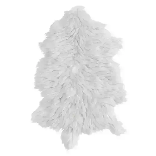 Soft Sheepskin Rug 3D model