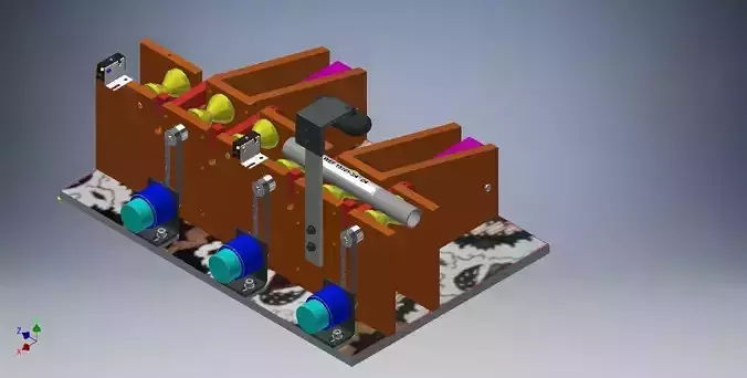 Prototype of mini pipe conveyor