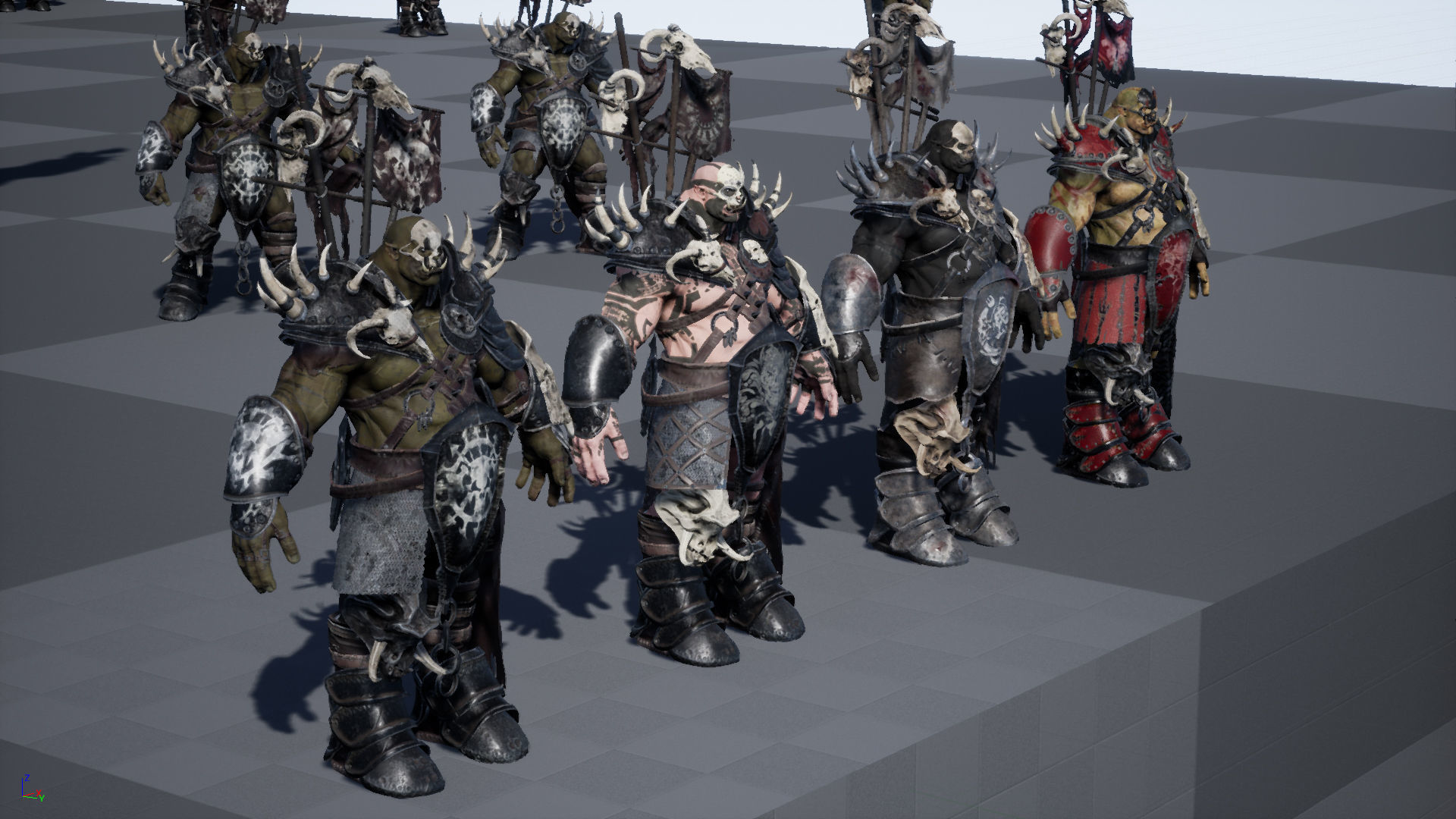 Orc Juggernaut Low-poly 3D model_51