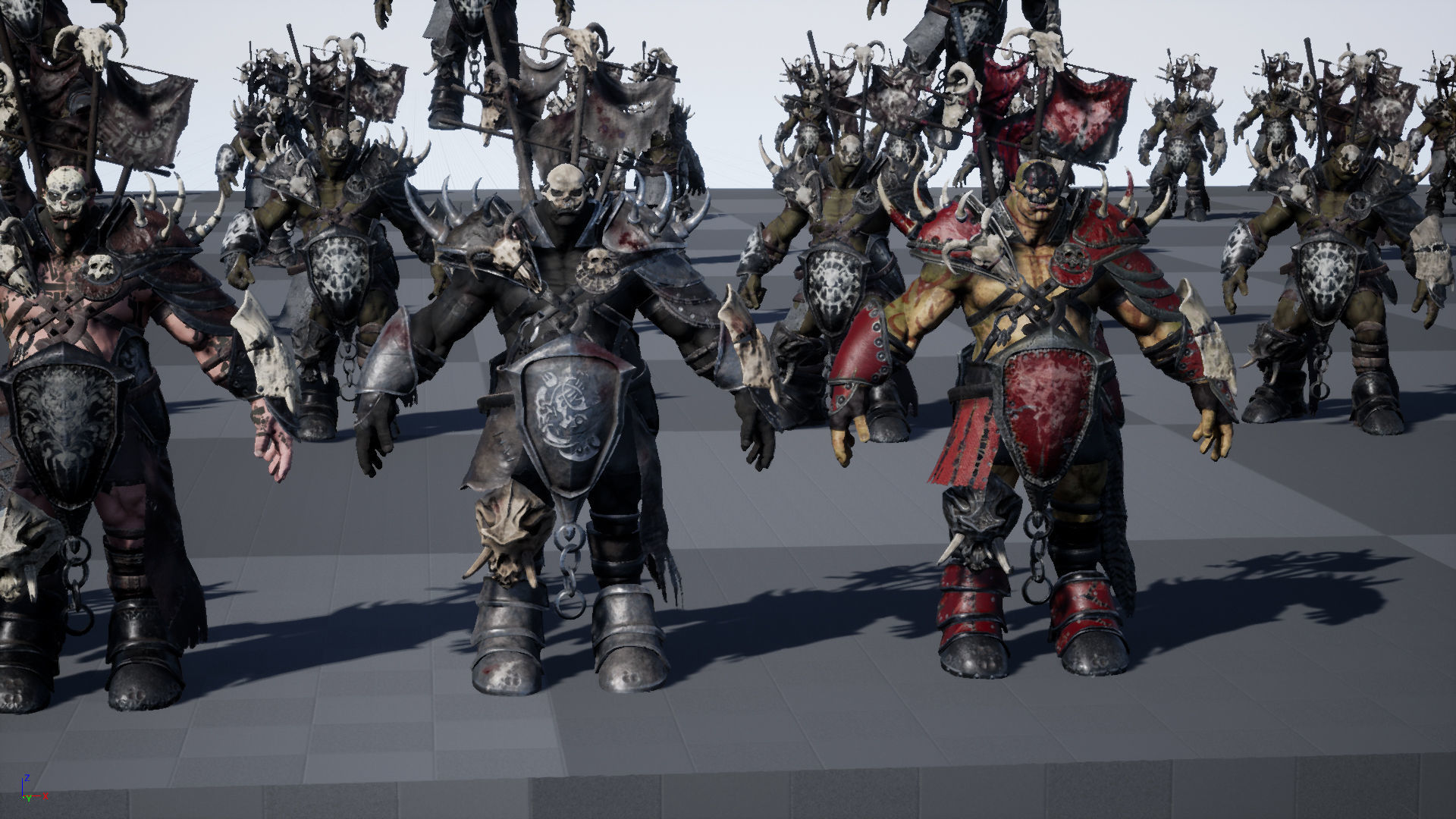 Orc Juggernaut Low-poly 3D model_53