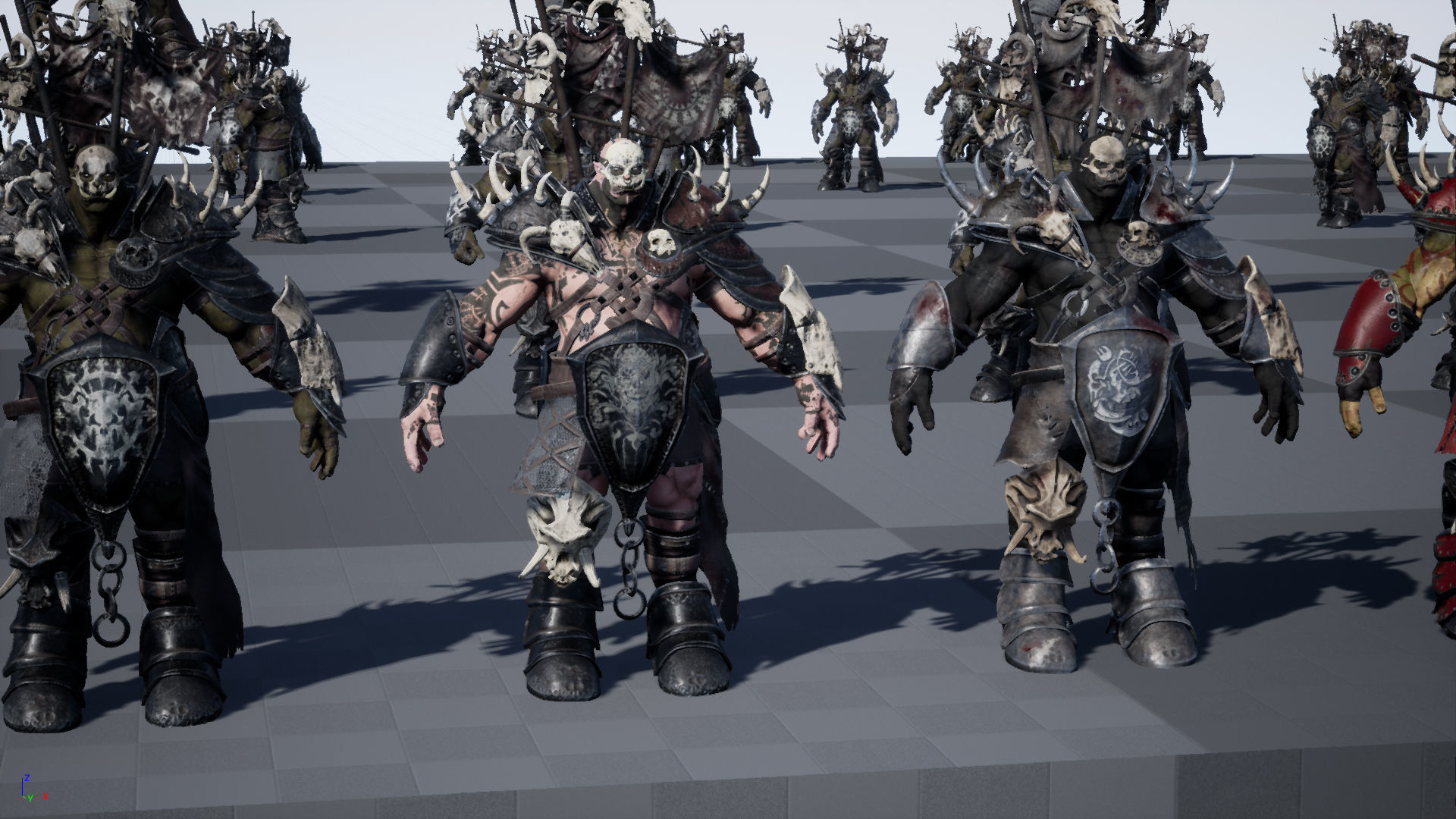 Orc Juggernaut Low-poly 3D model_52
