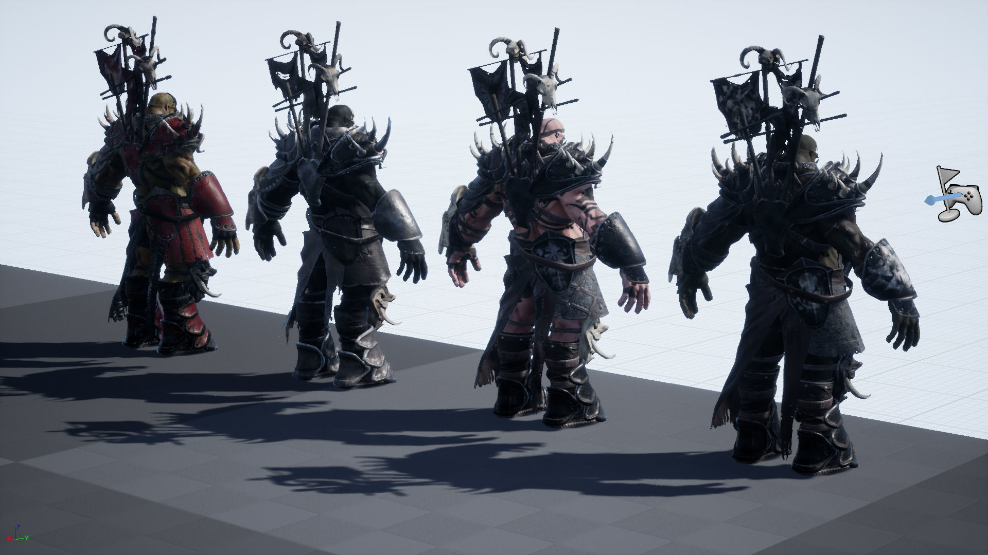 Orc Juggernaut Low-poly 3D model_50