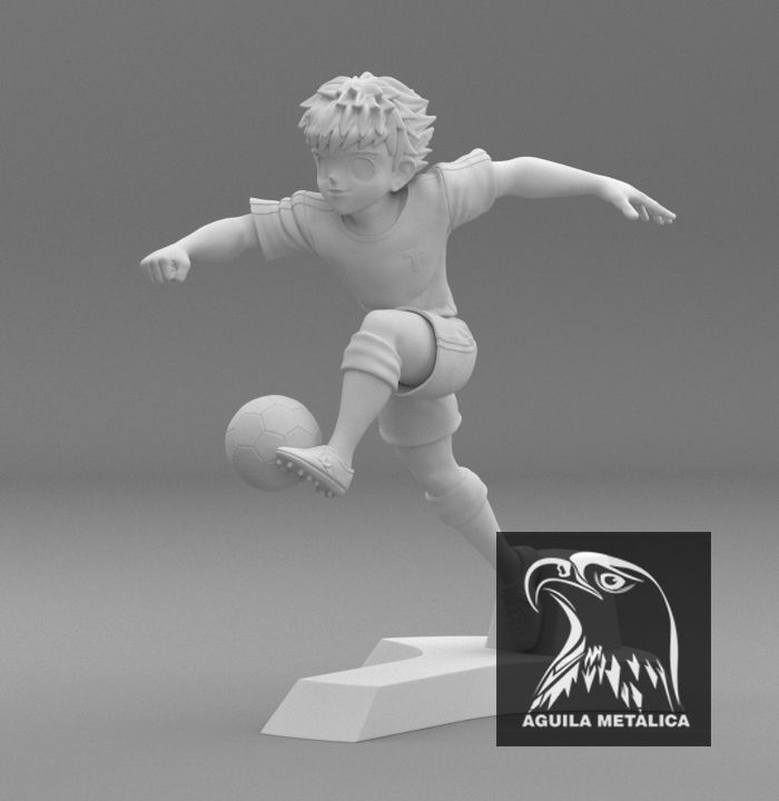 TSubasa Ozora - Oliver Atom - Super Campeones 3D print model_3