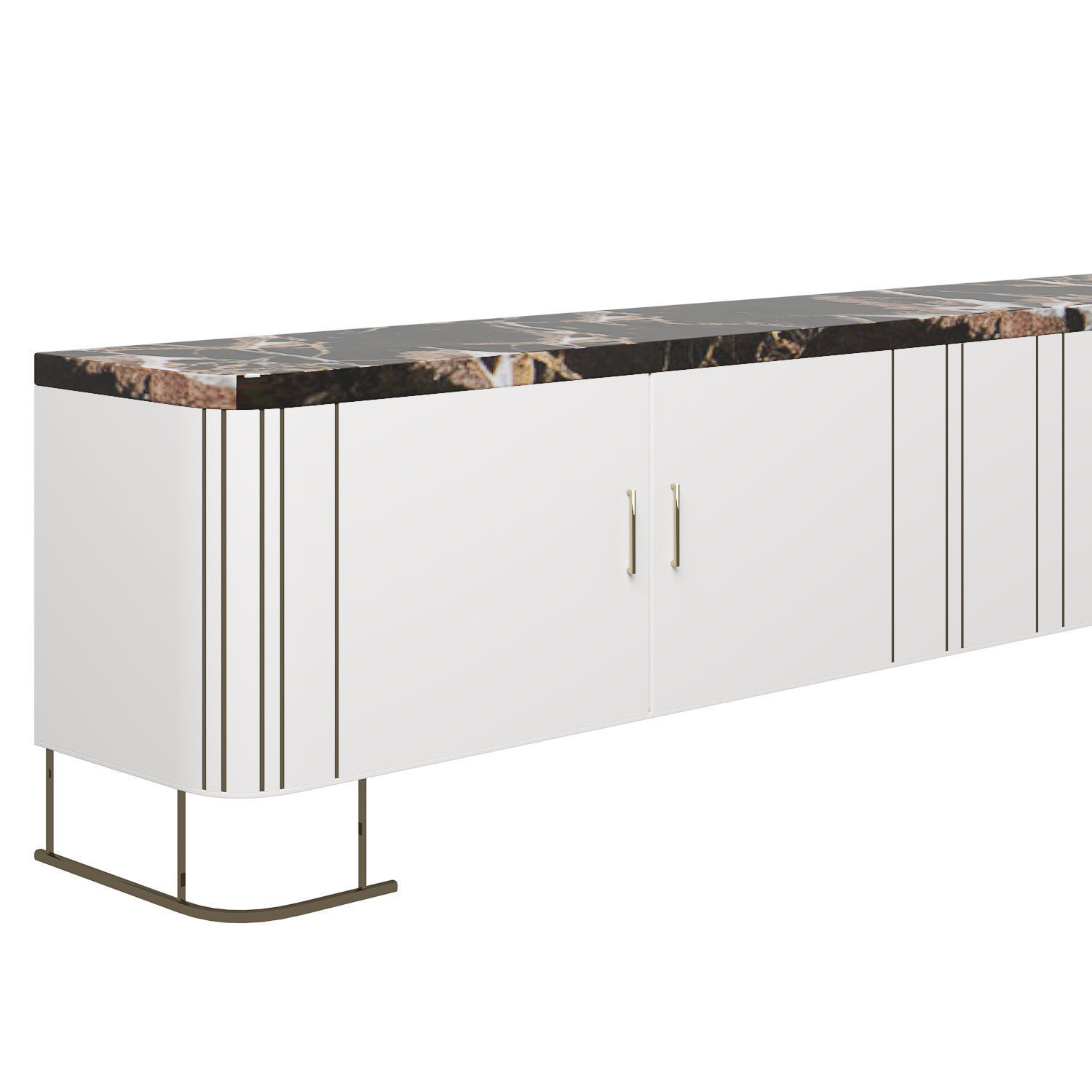 TV console 3D model_1