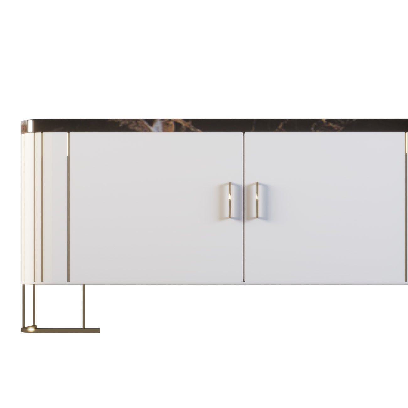 TV console 3D model_3