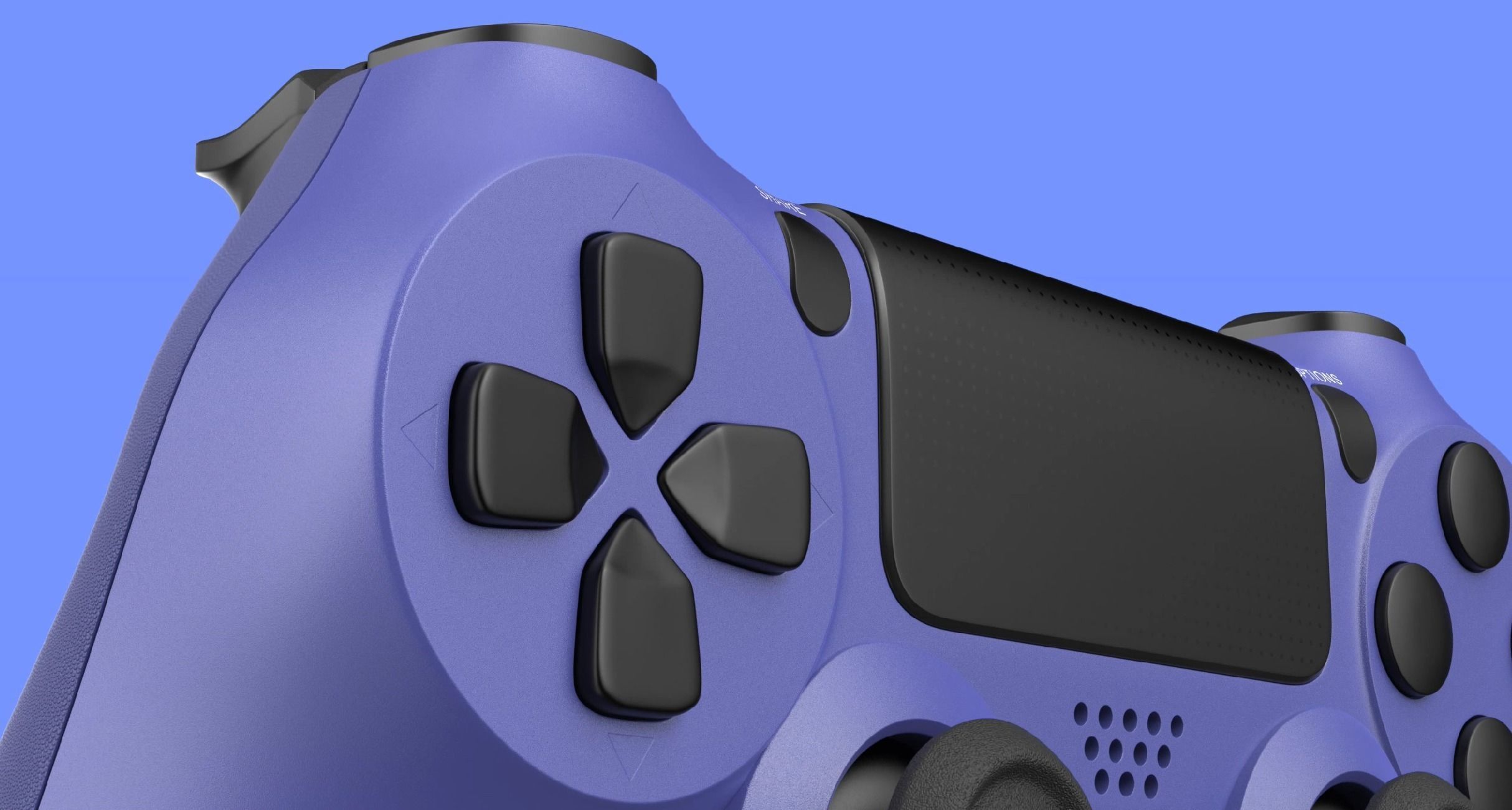 Sony PlayStation PS4 PRO Controller 3D model 3D model_4