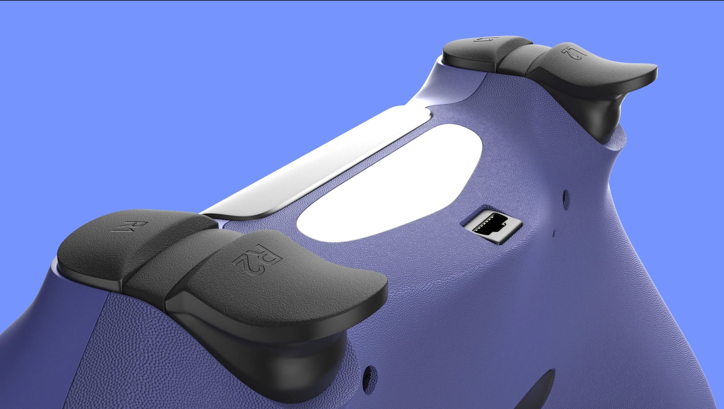 Sony PlayStation PS4 PRO Controller 3D model 3D model_5