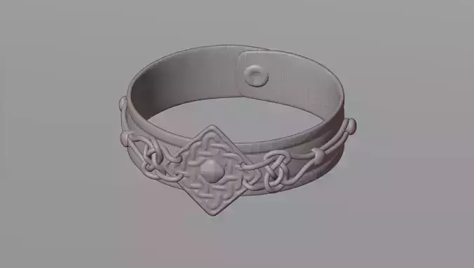 Bracelet 4 celtic ring no