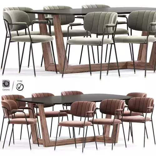 Modrest Clyde Modern Green Dining Chair