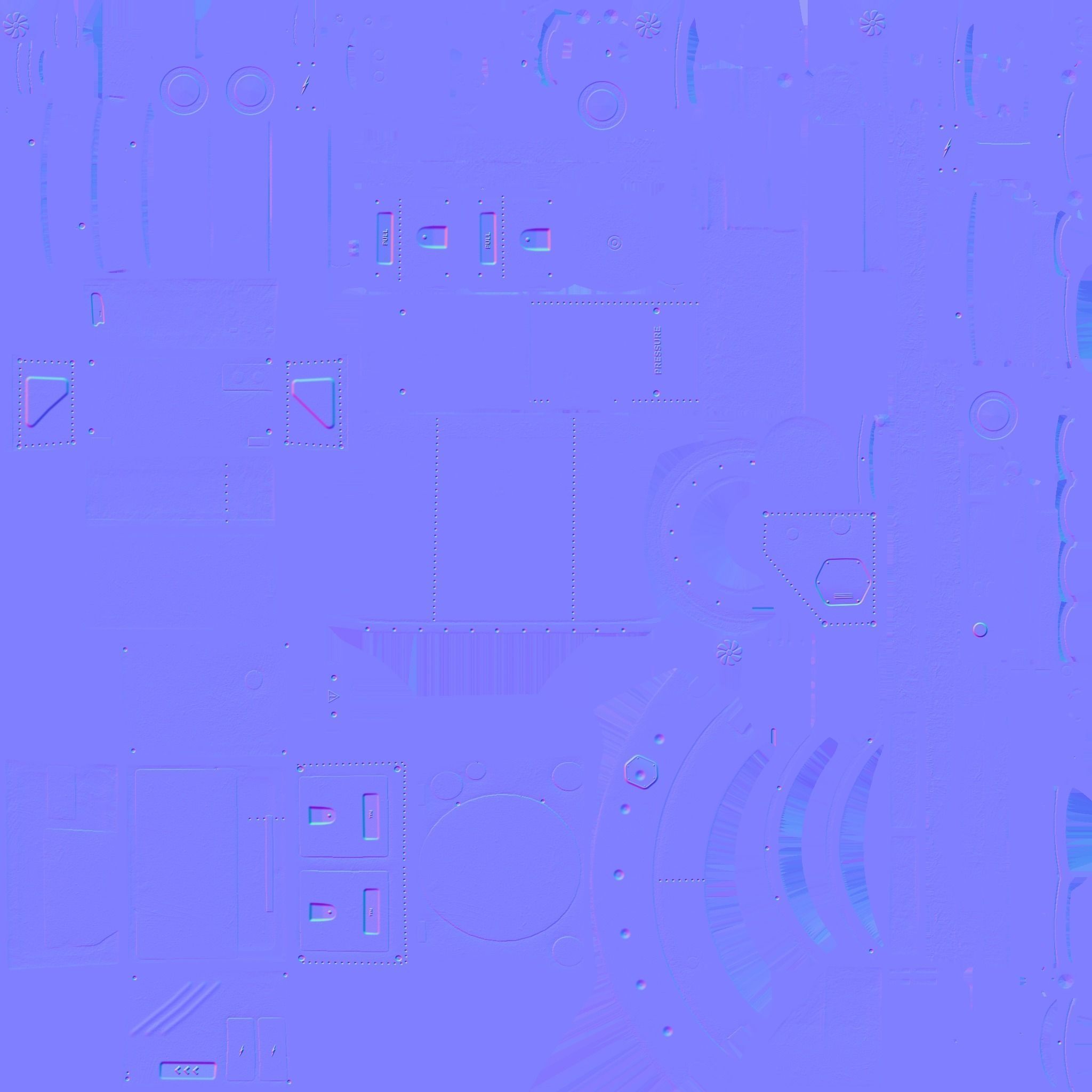 Steampunk Backpack 04 Golden - Character Design Fashion Low-poly 3D model_25