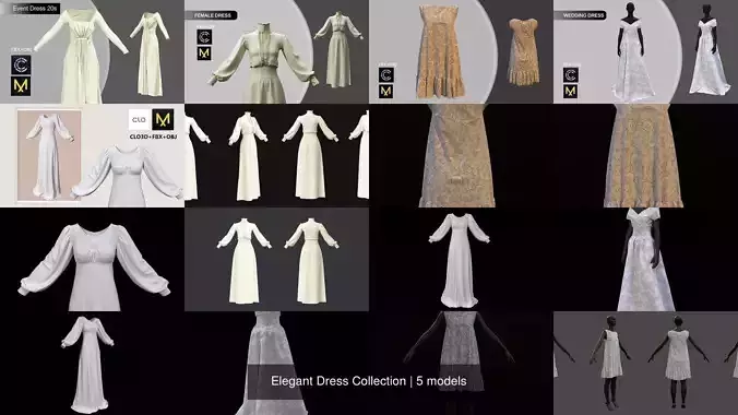 Elegant Dress Collection 