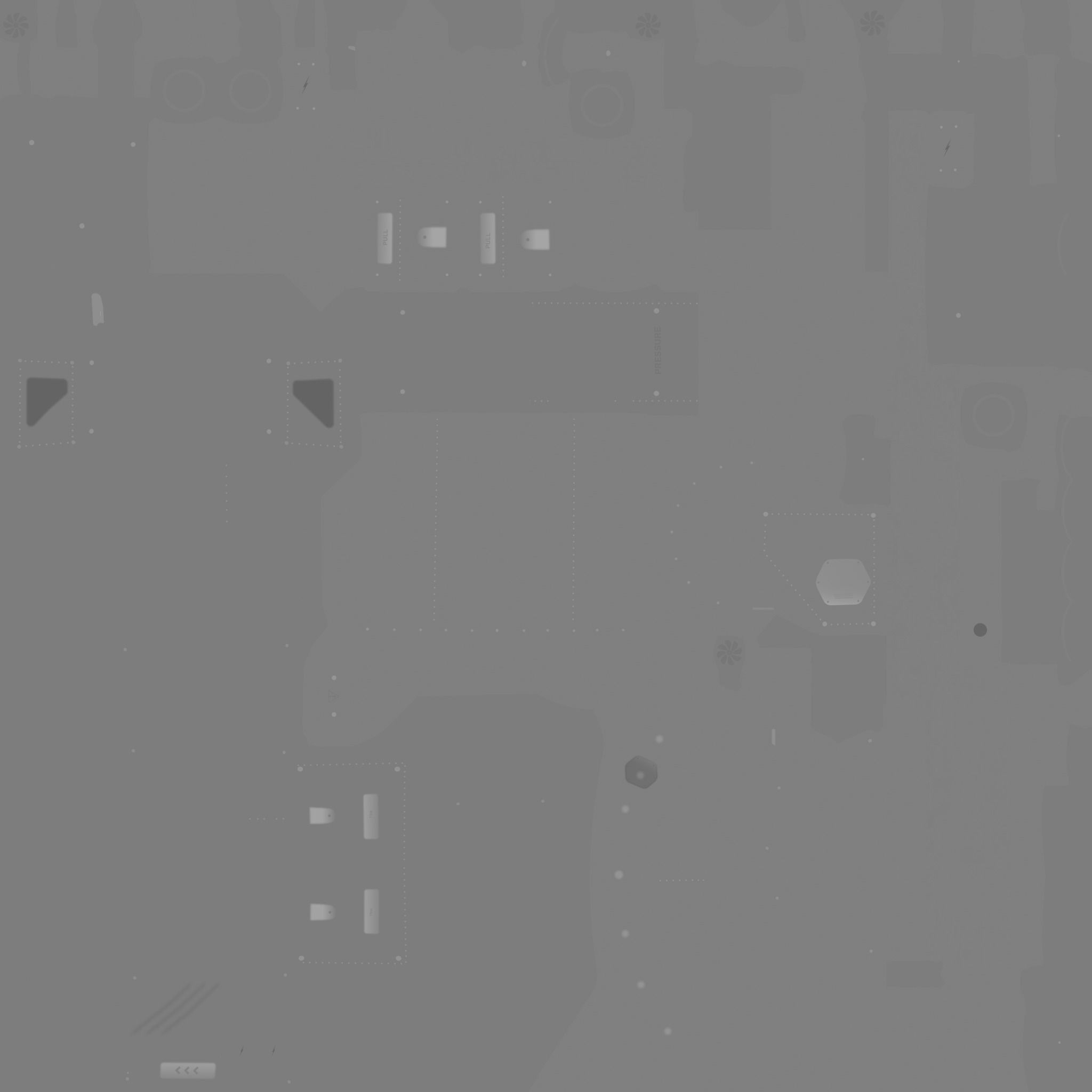 Steampunk Backpack 08 Wood Gold - Character Design Fashion Low-poly 3D model_23