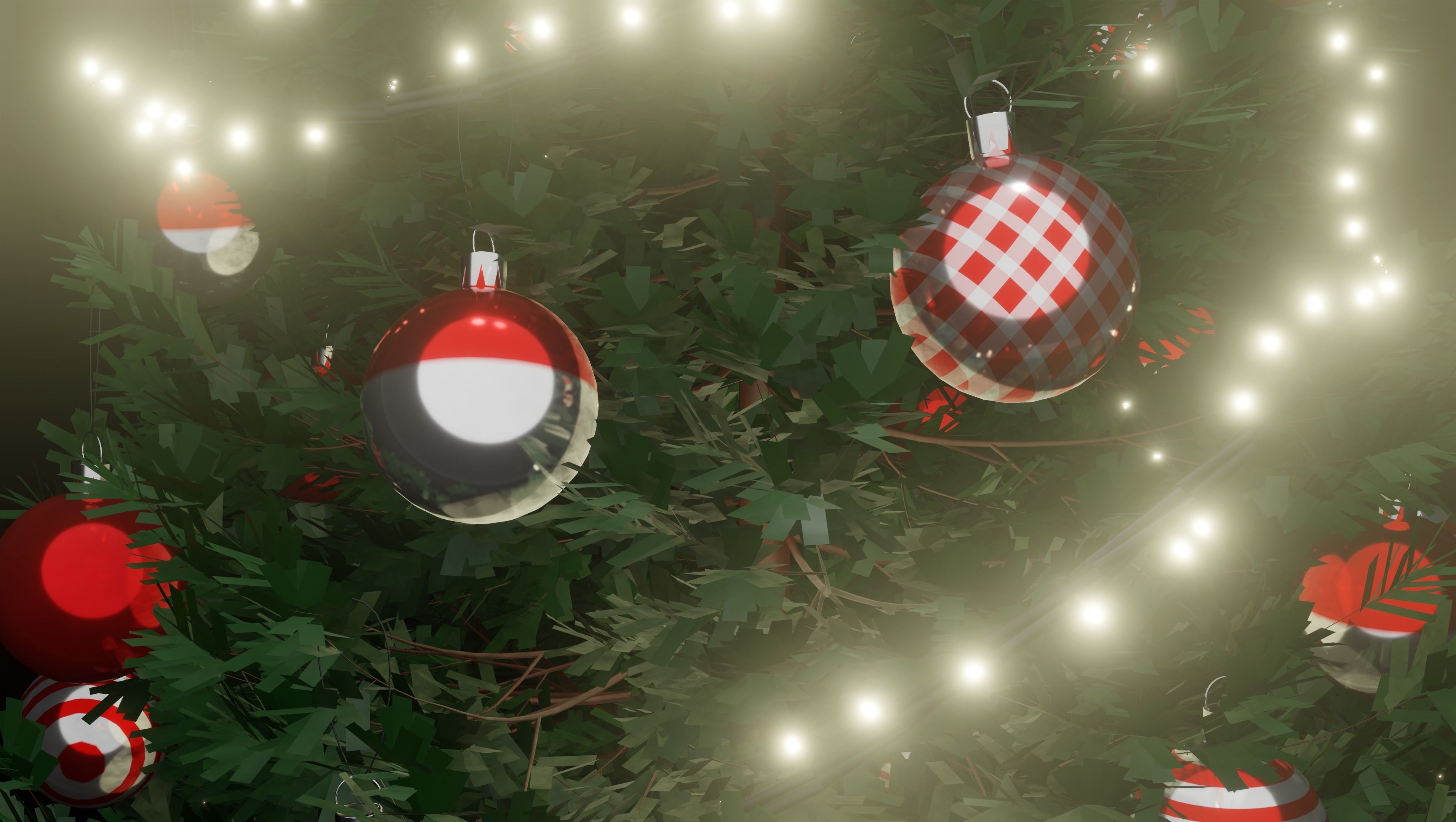Christmas tree 3D model_4