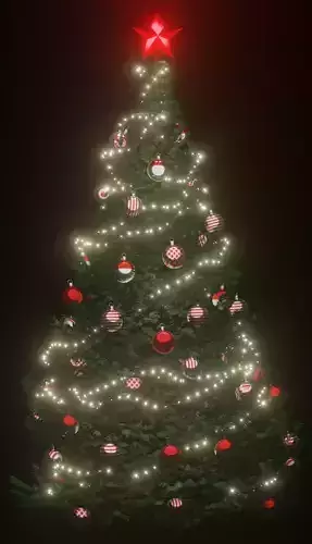  Christmas tree 3D model
