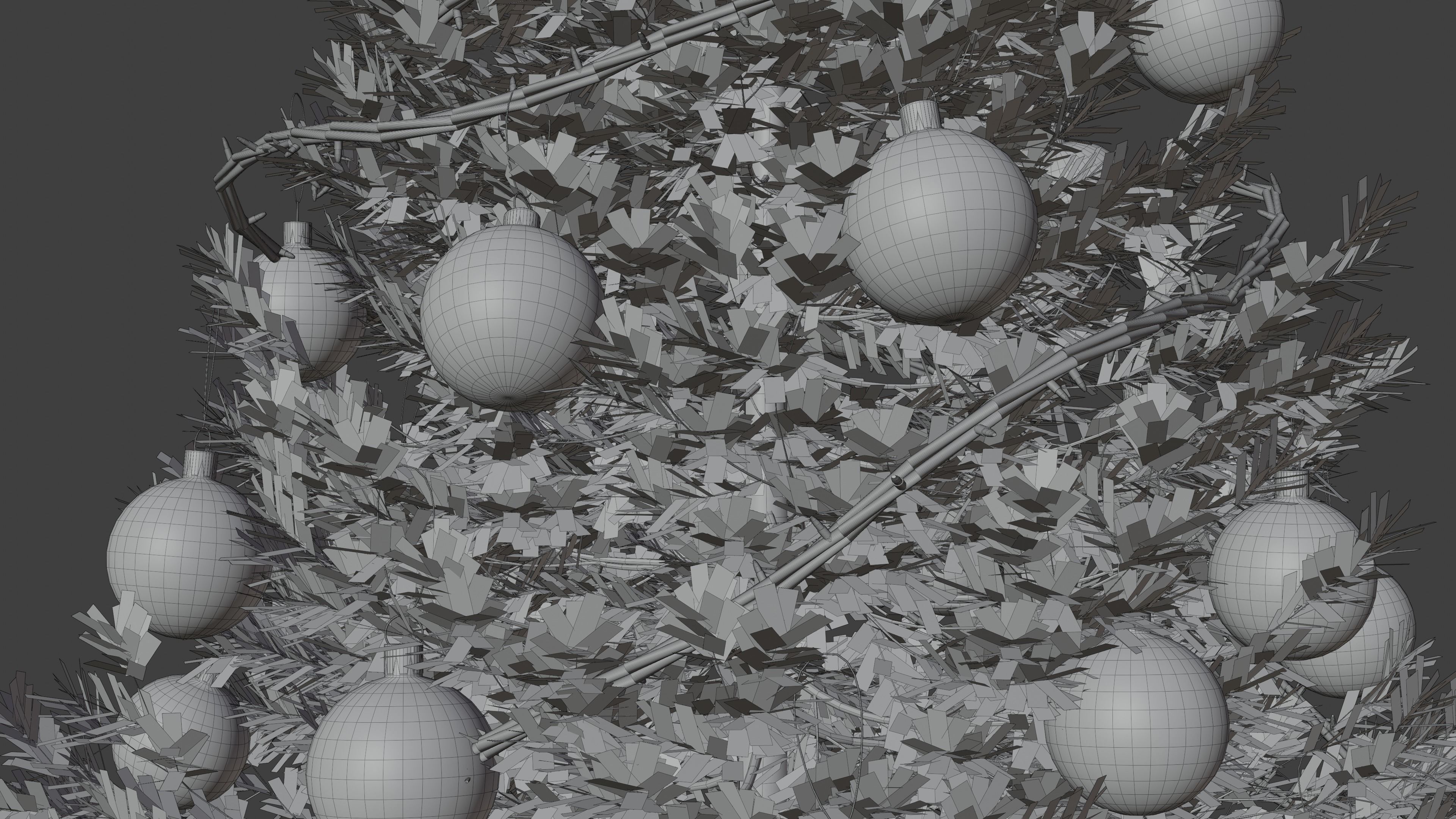 Christmas tree 3D model_8