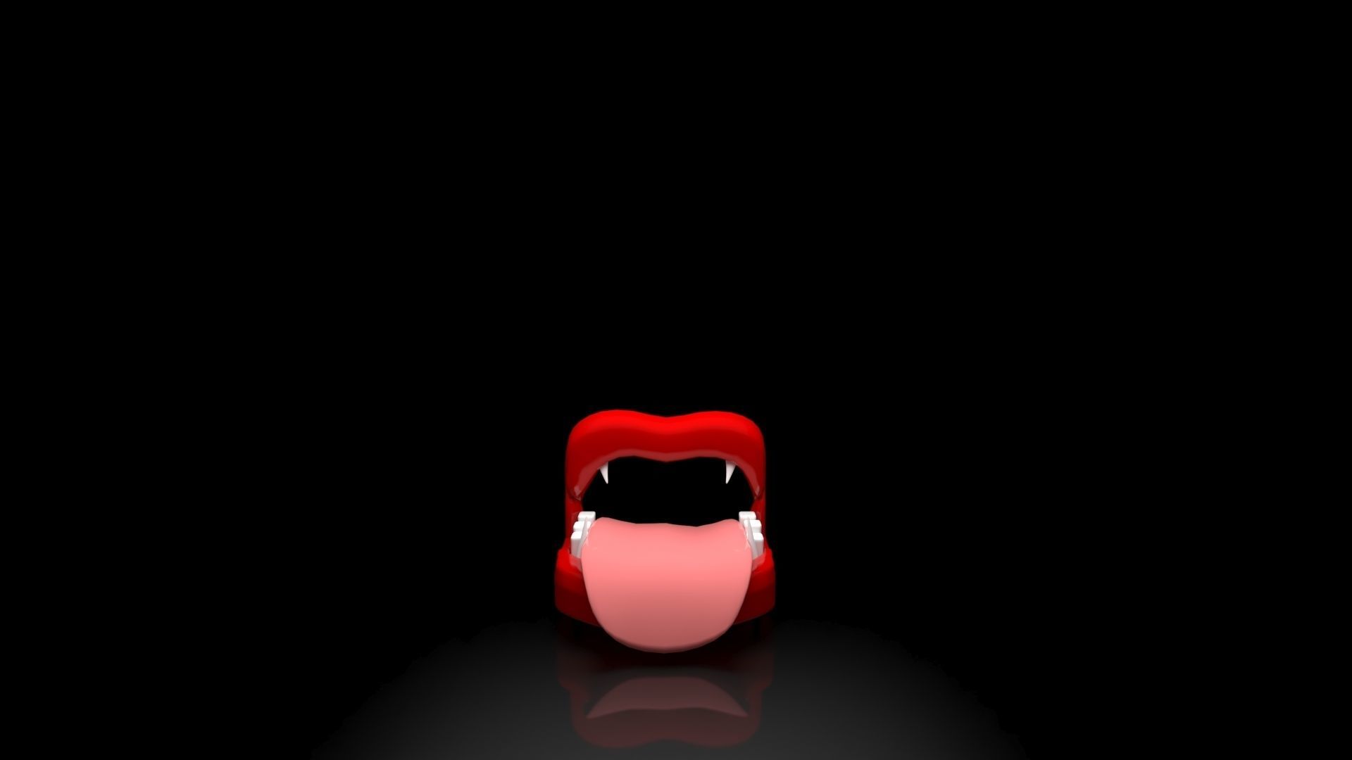 DRACOLA SOFA Low-poly 3D model_2