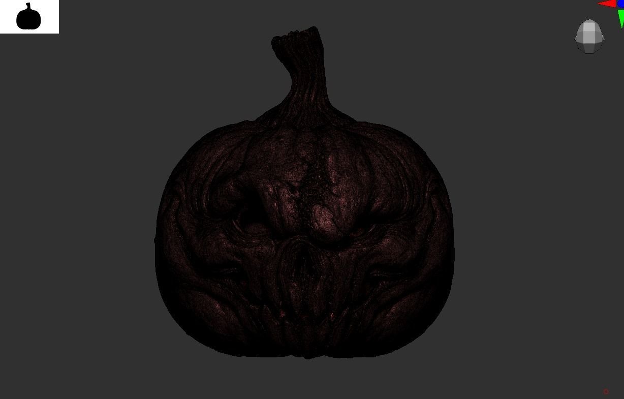 Halloween Pumpkin  3D print model_6