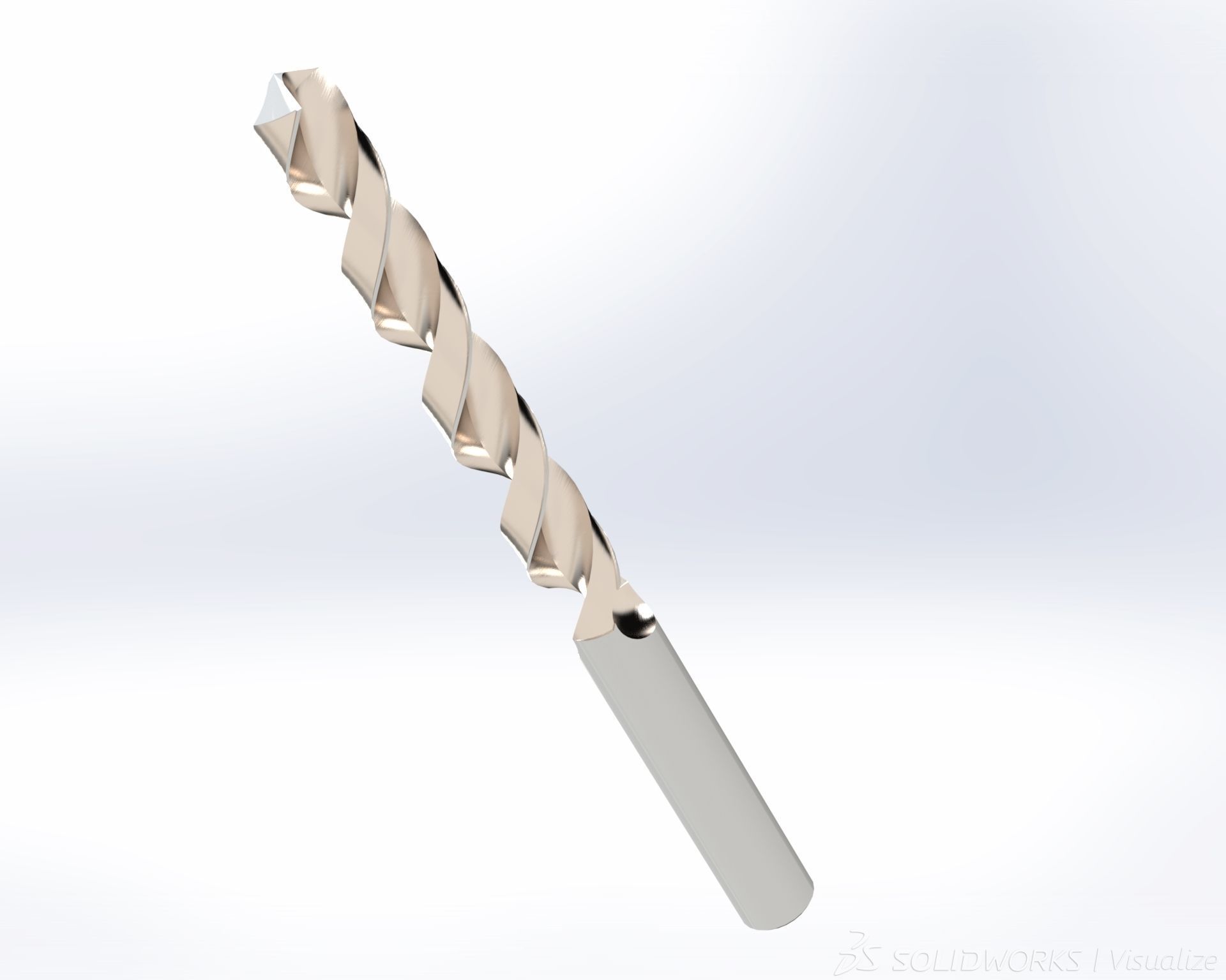 Drill stainless steel ring 3D model_6