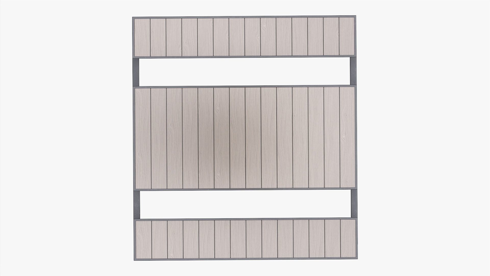 Picnic Table 3D model_6