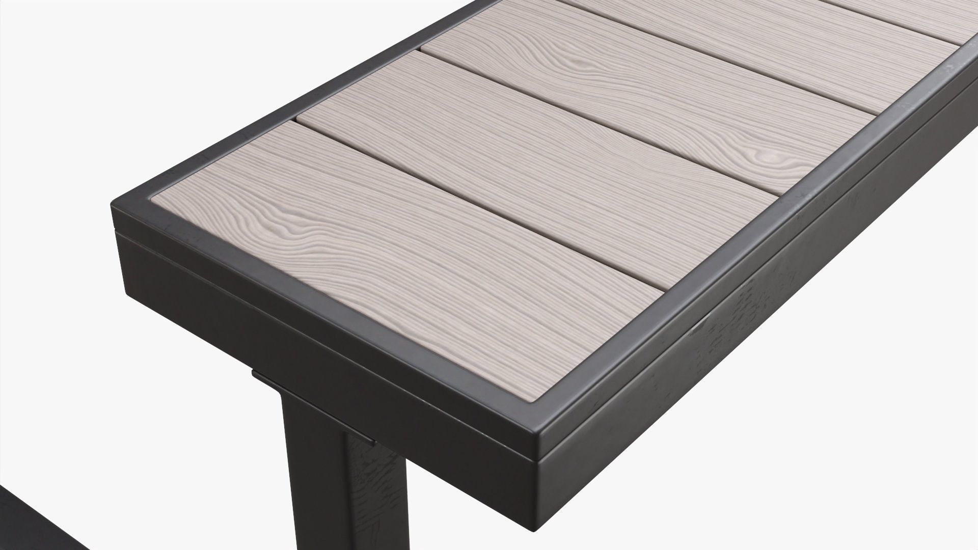 Picnic Table 3D model_4