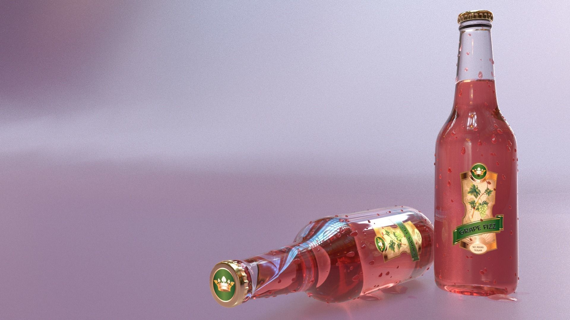 Bottle Grep fizz  3D MODEL 3D model_1