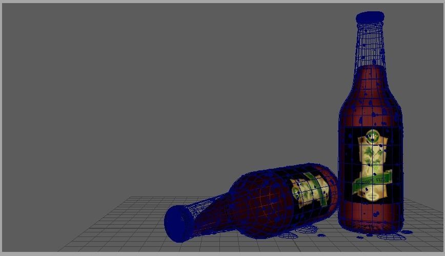 Bottle Grep fizz  3D MODEL 3D model_2