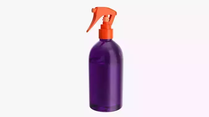 Large plastic bottle with dispenser