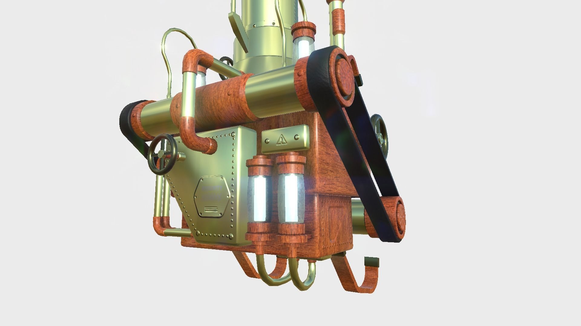 10 Steampunk Backpacks Collection - Character Design Fashion _73