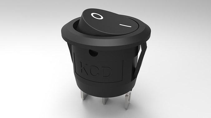 KCD 23 mm series keyboard switch 3D print model