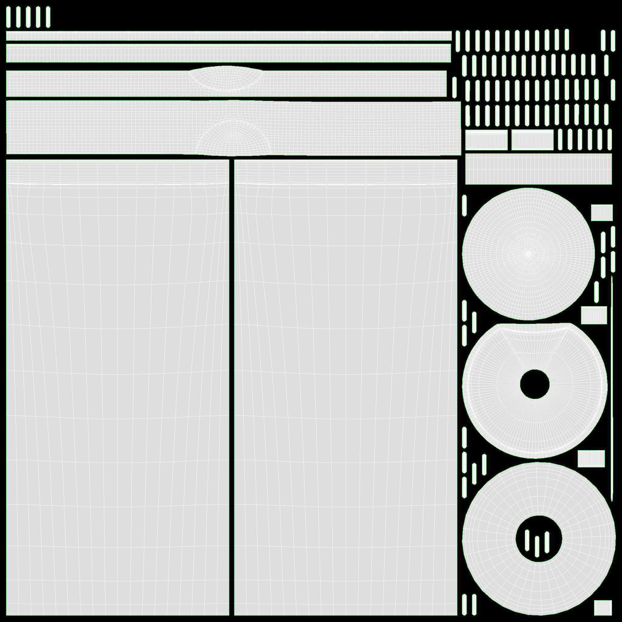 Plastic tube container mockup 3D model_6
