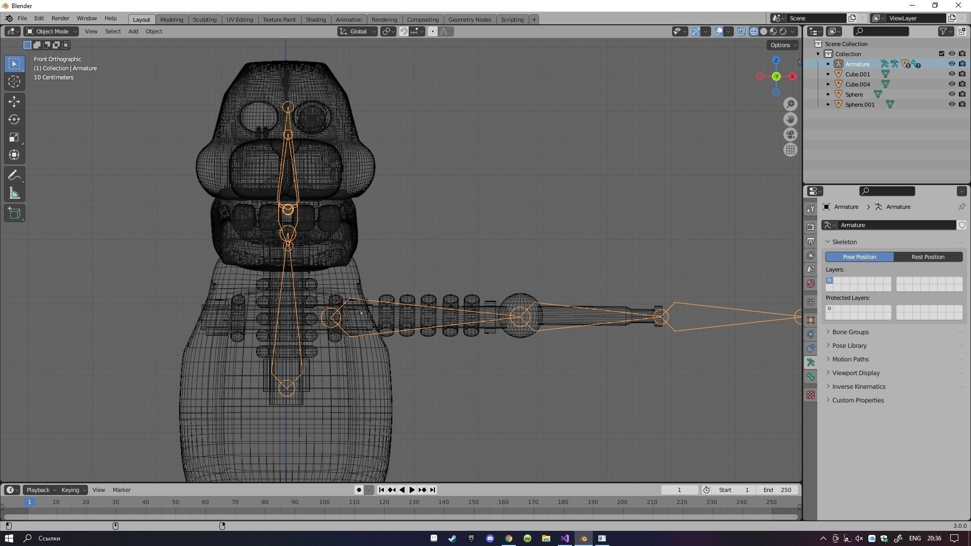 Freddy Old Model Free low-poly 3D model_1