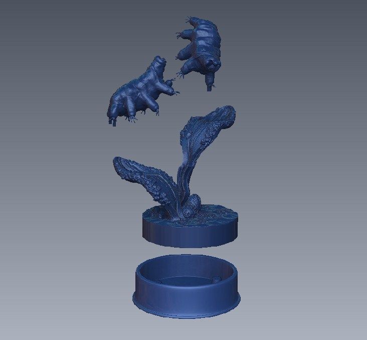 Moss Piglets 3D print model_19