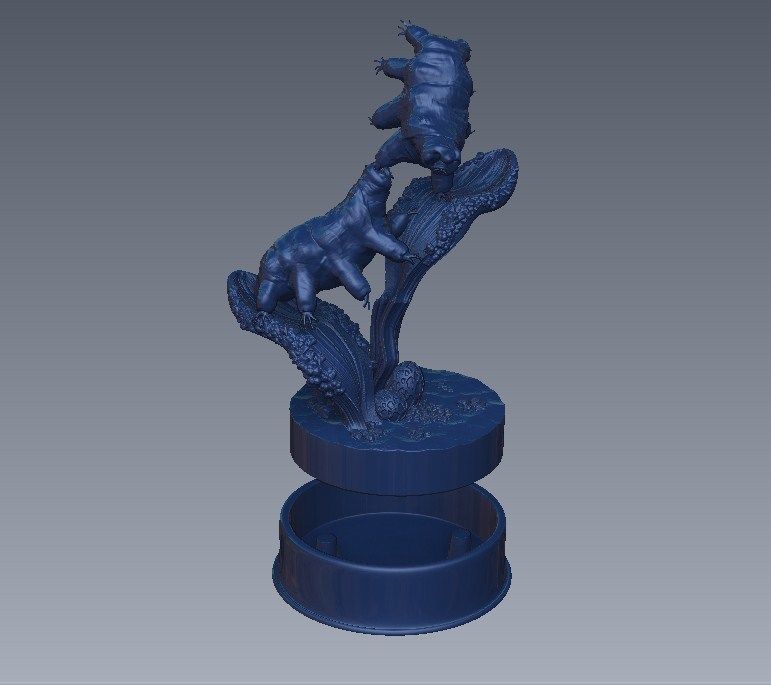 Moss Piglets 3D print model_17