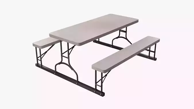 Folding Picnic Table Rectangular