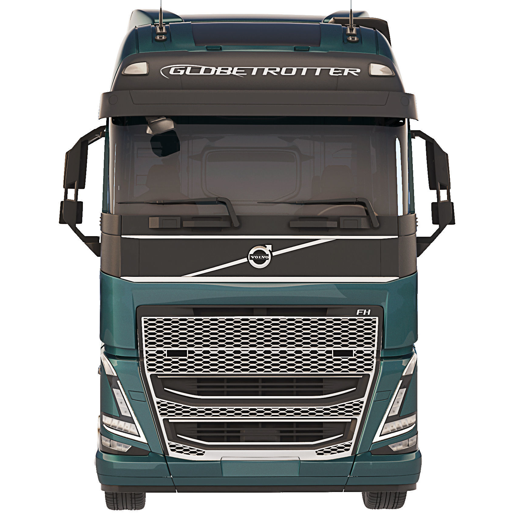 Volvo FH16 4x2 2020 3D model_11