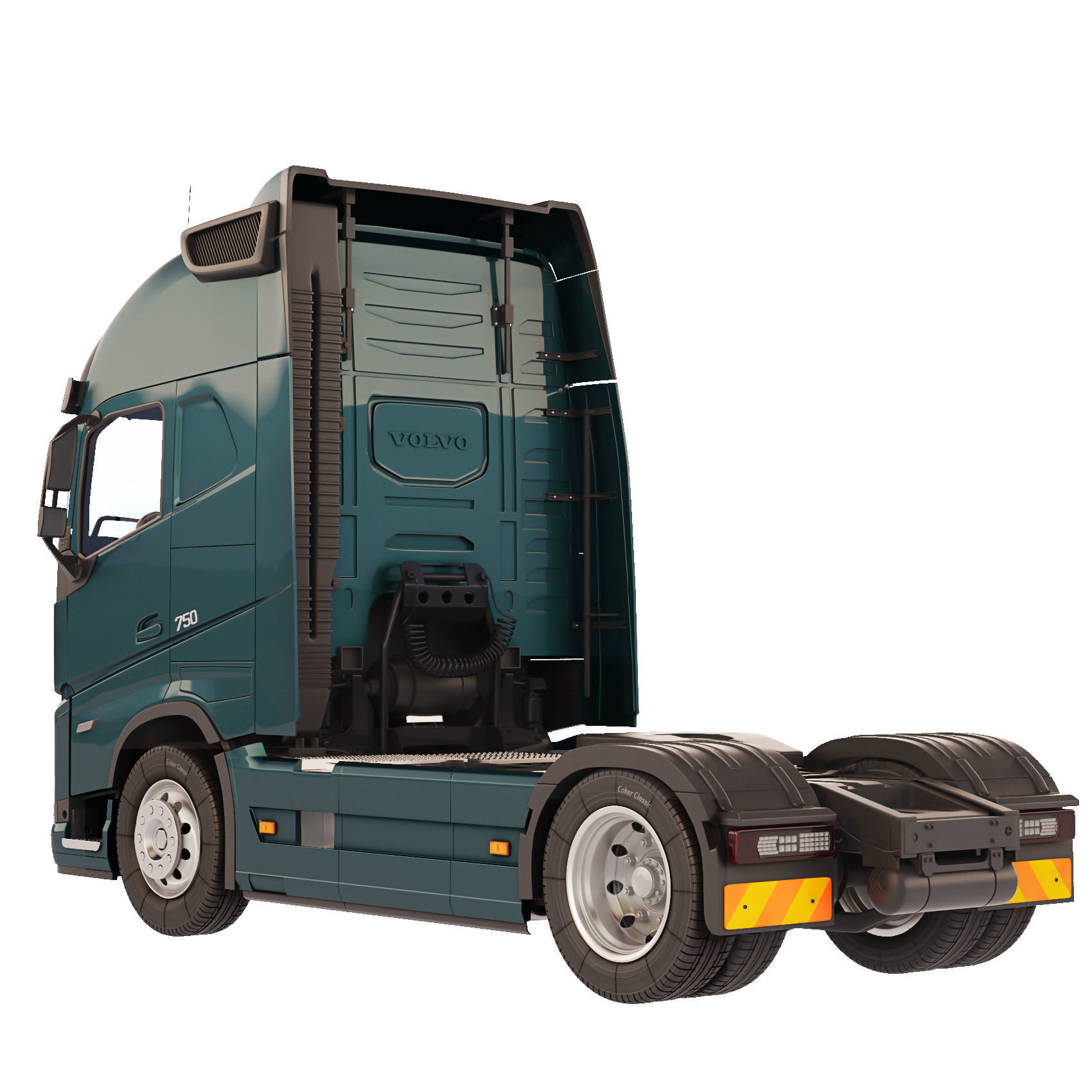 Volvo FH16 4x2 2020 3D model_6