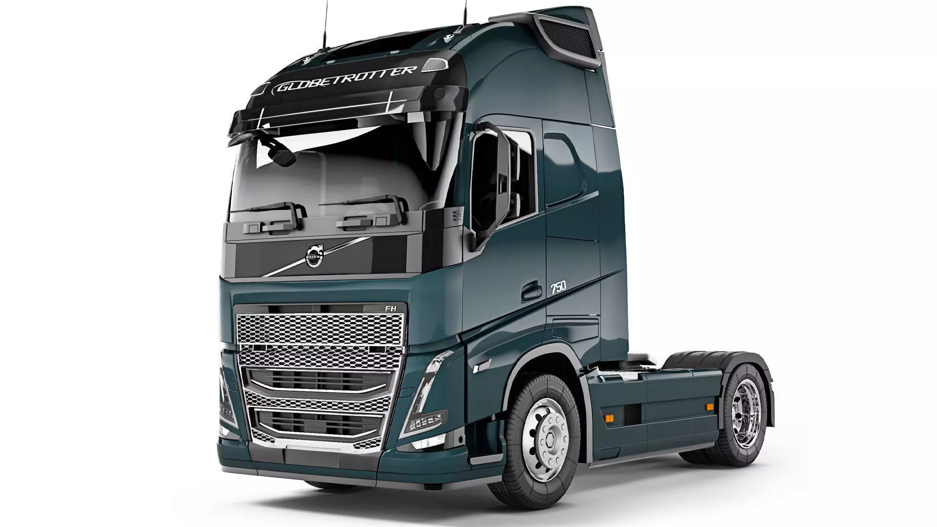 Volvo FH16 4x2 2020 3D model_0