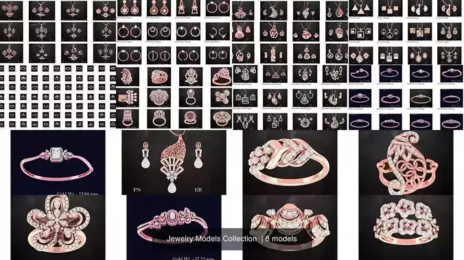 Jewelry Models Collection 