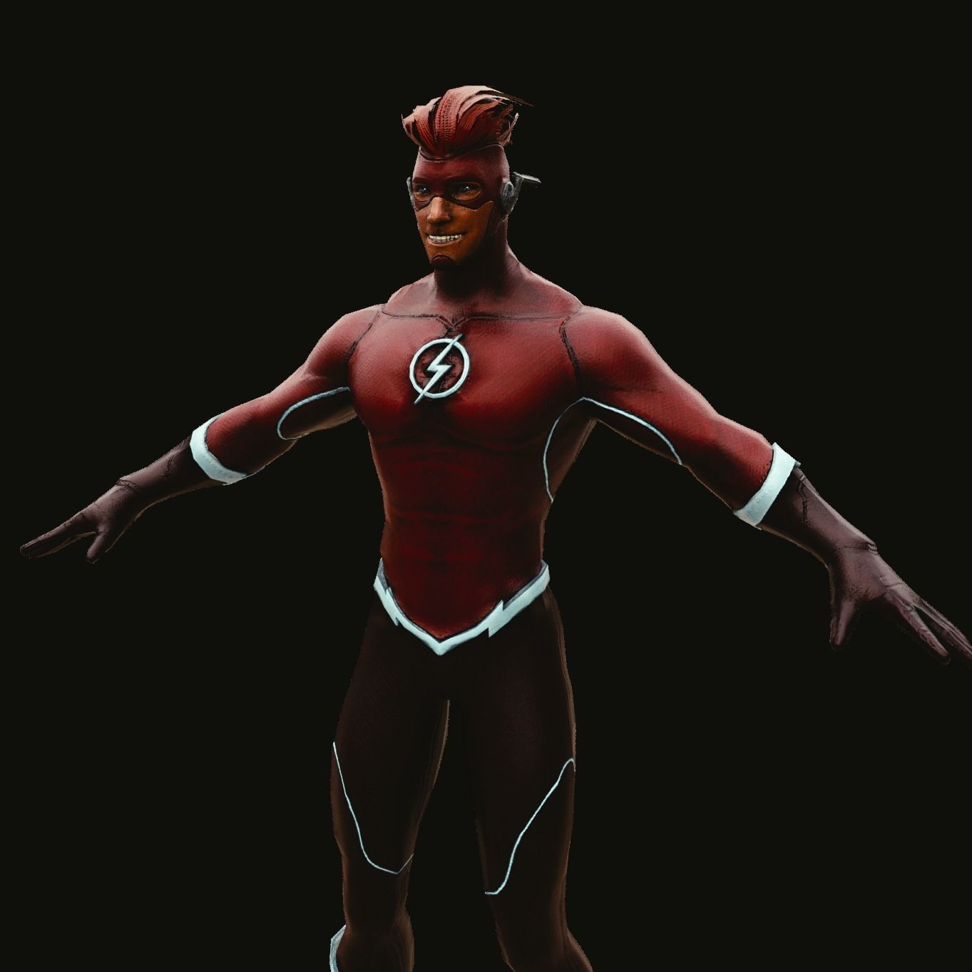 flash over 3D model_2