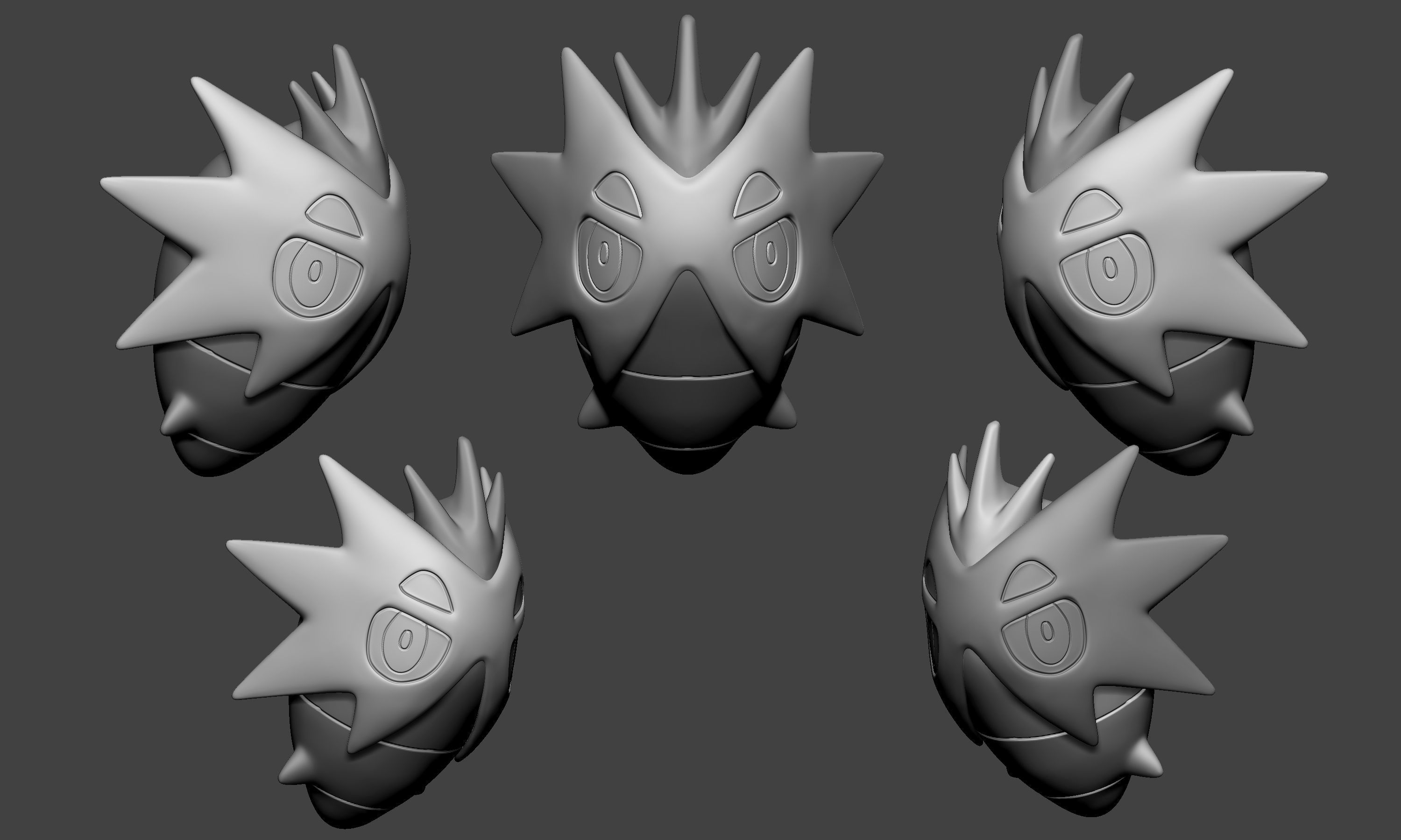 Pokemon - Pupitar 3D print model_3