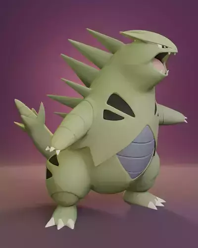 Pokemon - Tyranitar with 2 different poses