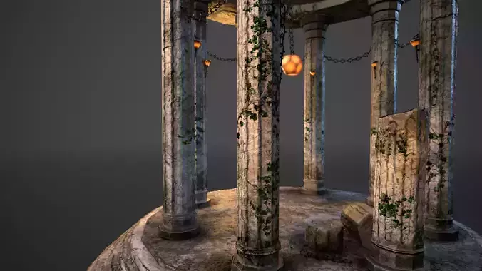 Altar of old God Ga Aga