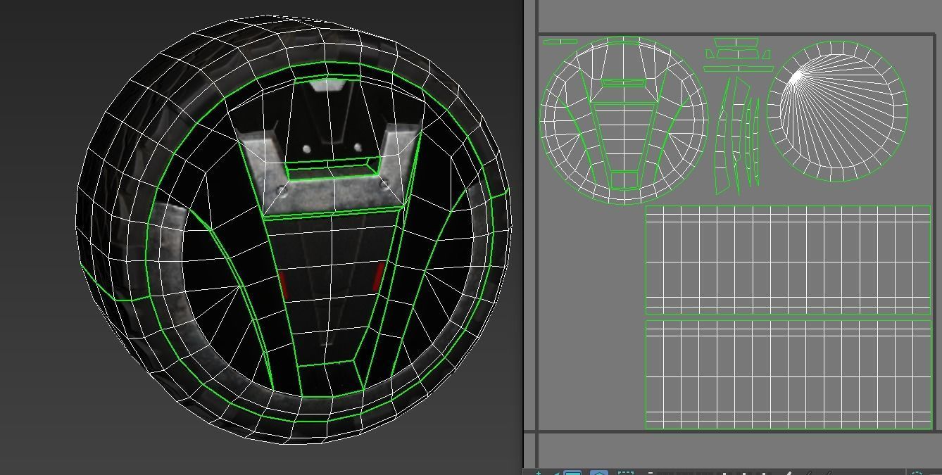 WHEEL AND TIRE 3 3D model Low-poly 3D model Low-poly 3D model_3