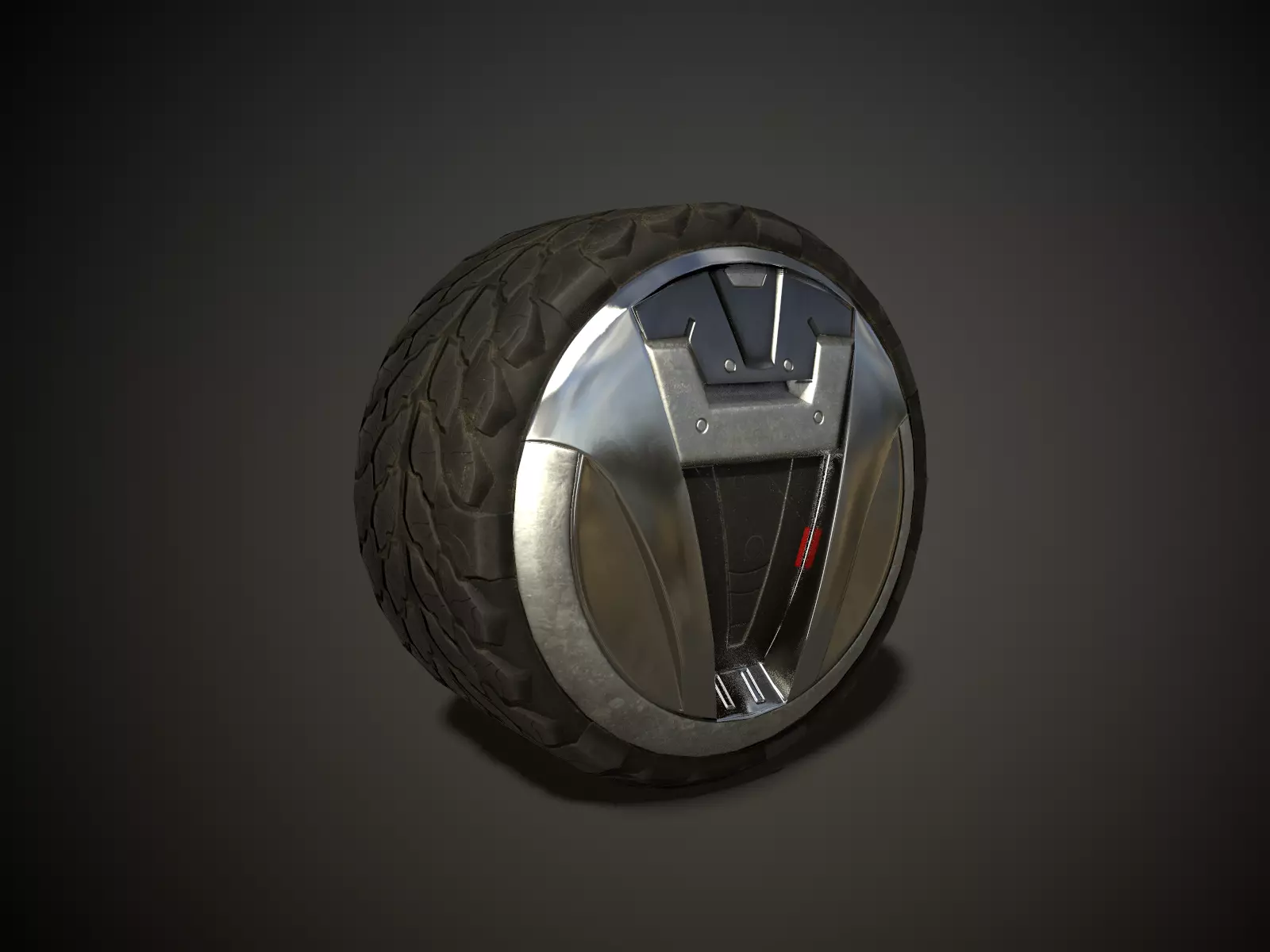 WHEEL AND TIRE 3 3D model Low-poly 3D model Low-poly 3D model_0