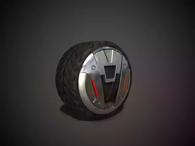 WHEEL AND TIRE 4 3D model Low-poly 3D model WHEEL AND TIRE 4 3D model Low-poly 3D model