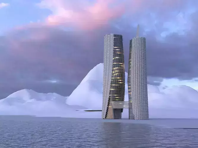 Utopia- Tower Free 3D model
