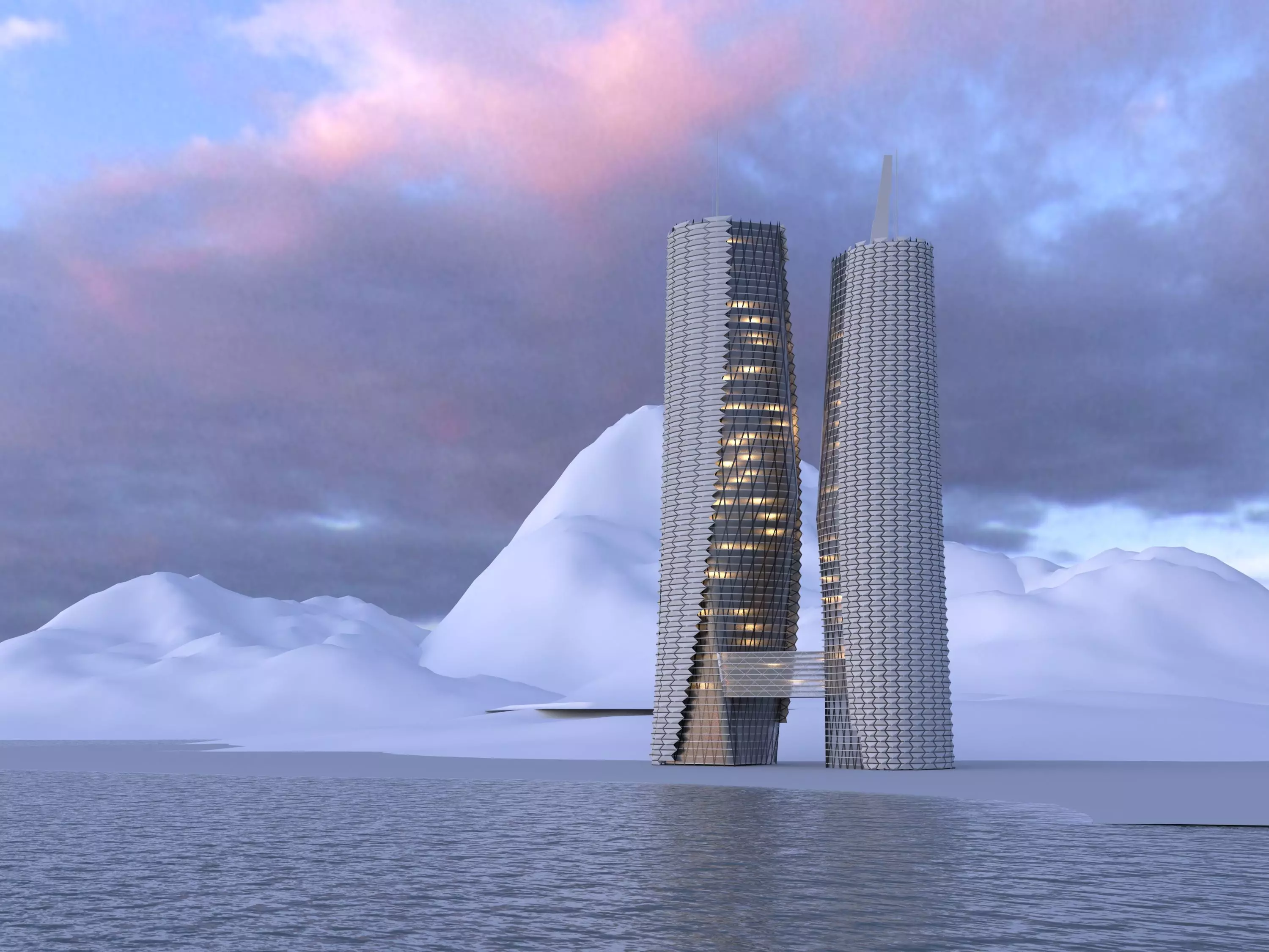 Utopia- Tower Free 3D model