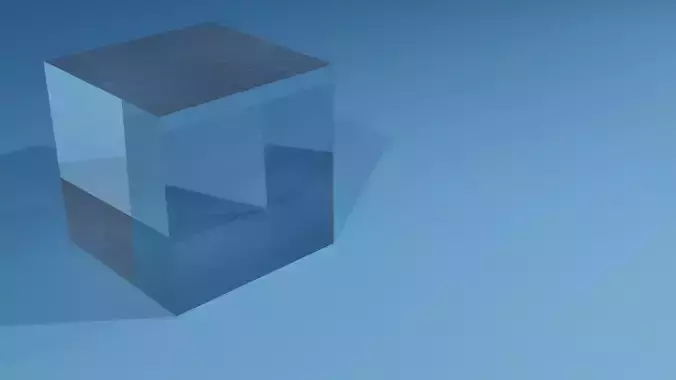 Glass Cube