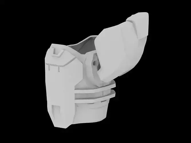 HALO Infinite Mk VII Velius shoulder pad 3d print file 3D print model